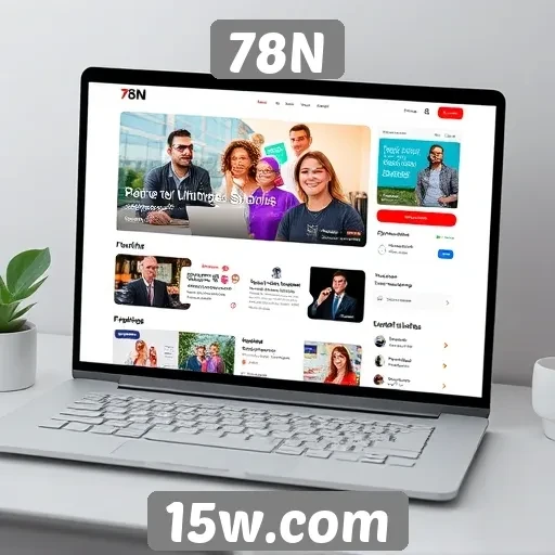 Avaliação da interface e usabilidade do site 78N